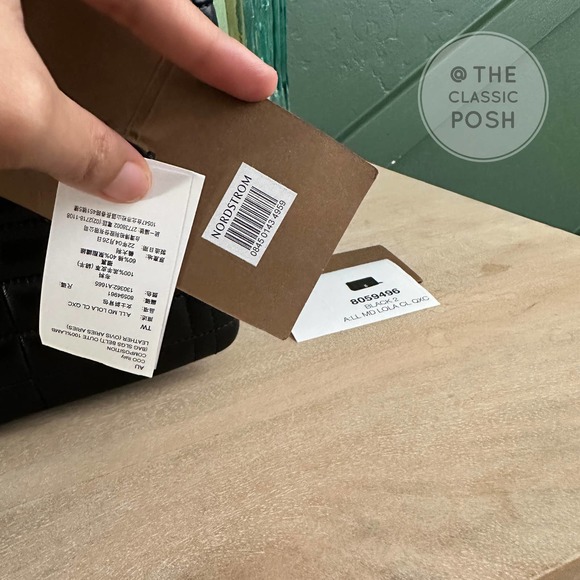 ❌SOLD❌NEW Buberry Lola Medium Black Lambskin Silver HW Bag Shoulder Crossbody - Picture 2 of 11